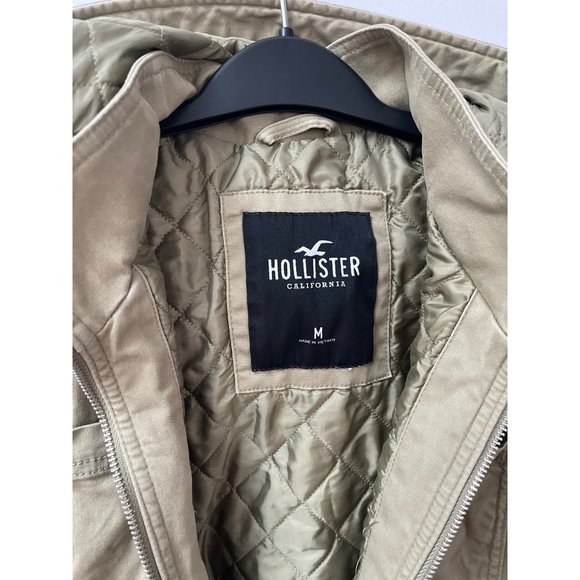 Hollister Co. Women's Jacket Size Medium Green quilted - Picture 3 of 8